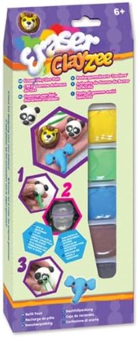 Eraser Clayzee-6 Pack- Sci-Fi