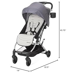 Safety 1st Easy-Fold Compact Stroller, Dorsal