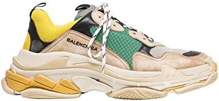 balenciaga beige green yellow