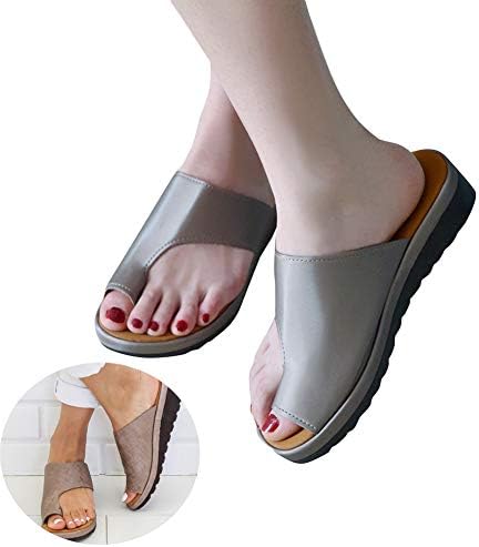 Women Sandal Comfy Platform Sandal Shoes 2019 New Summer Slides Slippers Sandal Toe Platform Flip Flop Shoes Beach Travel Shoes
