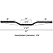 Krator Motorcycle Handlebar 7/8