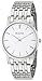 Bulova Men's 96A115 Silver White Dial Bracelet Watch