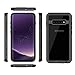 IP68 Waterproof Clear Phone Case for Samsung Galaxy S10 Plus, Heavy Duty Protection Full Body Shockproof Phone Case with Built-in Screen Protector Cover for Galaxy S10+ Plus 6.4 inch (2019)