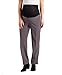 Oh! Mamma Maternity Over The Belly Straight Leg Career Dress Pants (Medium,...