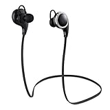 Maxtronic® QY8 Bluetooth Headphones V4.1 Lightweight Heavy Bass In-Ear Noise Isolating with Microphones Flat Cord Stereo Wireless Earbuds Headset Earphones For Running & Gym