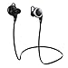 Maxtronic® QY8 Bluetooth Headphones V4.1 Lightweight Heavy Bass In-Ear Noise Isolating with Microphones Flat Cord Stereo Wireless Earbuds Headset Earphones For Running & Gym