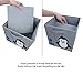 Tater & Tots Penguin Fishing Non Toxic Foldable/Collapsible Fabric Cube Storage Bin for Boys and Girls
