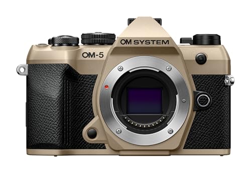 OM SYSTEM OM-5 Mark II Silver System Camera, 20 MP, 5-Axis IS, 4K Video