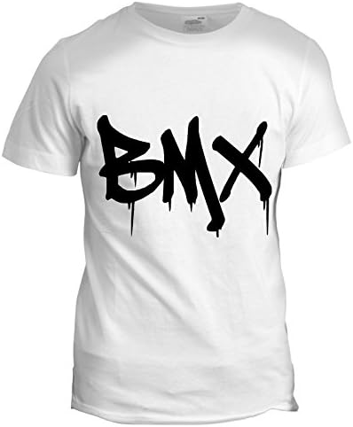 DesignTshirtsDirect BMX Bike Mountain Bike Kids Retro Cool 90s Chopper Grifter T Shirt