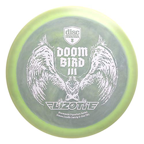 Discmania Limited Edition Signature Simon Lizotte Doom Bird III Swirly S-Line FD3 Fairway Driver Golf Disc [Colors May Vary] - 173-175g