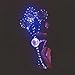 Inf-way 5pcs 18-inch Clear Foil Helium Bobo Balloons with Copper LED Light Bar, String Light Creative Balloon for Birthday Wedding Christmas Party Decorative
