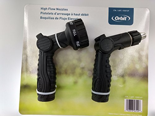 Orbit Hose High Water Flow Nozzles Two Pack (2PK)