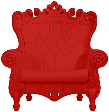 Design of Love - Slide Design - Little Queen of Love Baby armchair Flame Red (Original made in Italy)