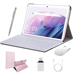 10-Inch-Tablet-4G-Android-10-TabletPC-with-Quad-Core-4GB-RAM-64GB-ROM-Dual-SIM-Card-8000mAh-HD-IPS-Display-Google-WIFIBluetoothGPSPink AOYODKG 10 Inch Phablet Android 10 Tablet PC, Quad-Core Pad with 4GB RAM 64GB ROM Dual SIM Card,4G LTE,5MP + 8MP Camera…
