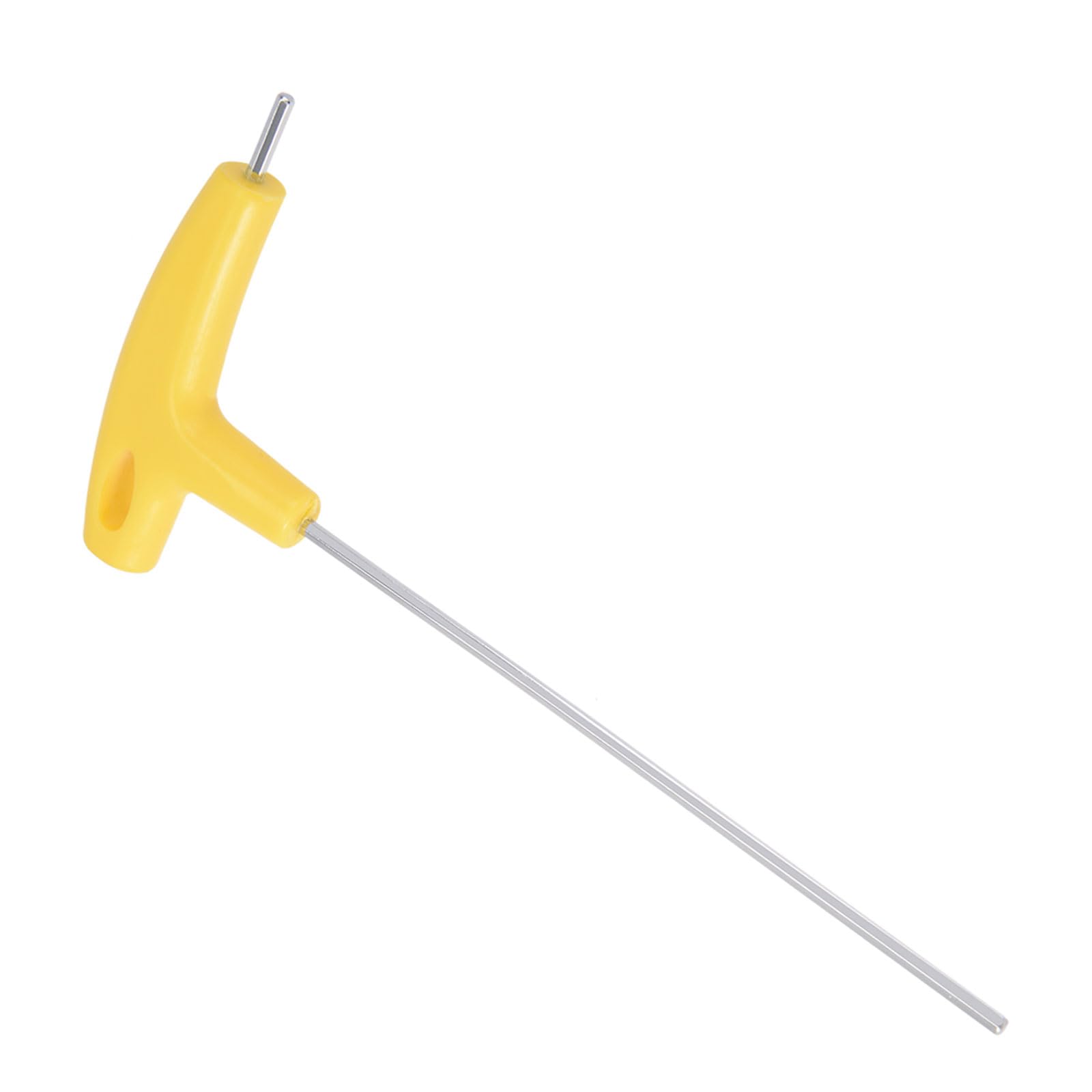 CoCud T-Handle Hex Key, 3mm Hex, Steel Metric T-Key Wrench Yellow - (Applications: for Basic Home Repair and Mechanical Maintenance), 1-Piece
