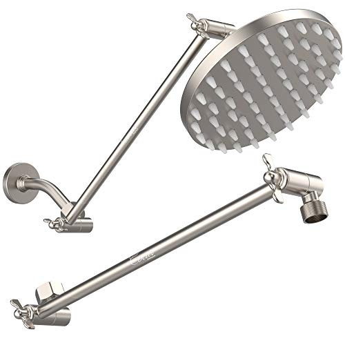 Coeur Designs 16Inch Extra Long Shower Extension Arm. Solid Brass