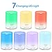 URPOWER 2nd Gen 300ml Aroma Essential Oil Diffuser Night Light Ultrasonic Air Humidifier with AUTO Shut off and 6-7 HOURS Continuous Diffusing – 7 Color Changing LED Lights and 4 Timer Settingsthumb 1