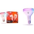 LIFX Color Wi-Fi Smart LED Light Bulbs and BR30 Flood Light (2-Pack)