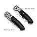 SMTENG Outdoor Camping Hunting Folding Knives Utility German Steel Pocket Knife Black Ebony Log Handle with Gift Box