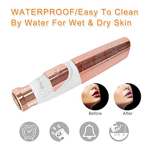 image for CESHUMD Professional Women's Facial Hair Remover for Face Lip Armpit C