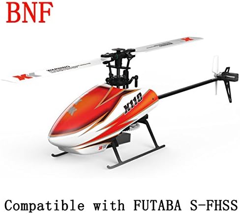 New XK K110 Blast 6CH Brushless 3D6G System RC Helicopter BNF