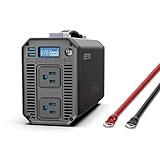 BESTEK Power Inverter 1200W, DC 12V to 110V AC