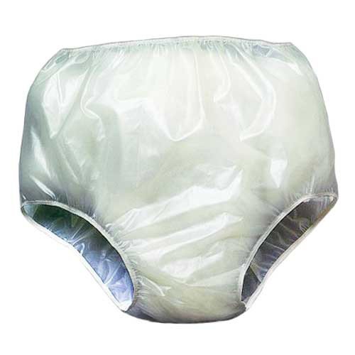 Waterproof Pants - Soft Vinyl Waterproof Incontinence Pants. Pack of 3 (XLarge)