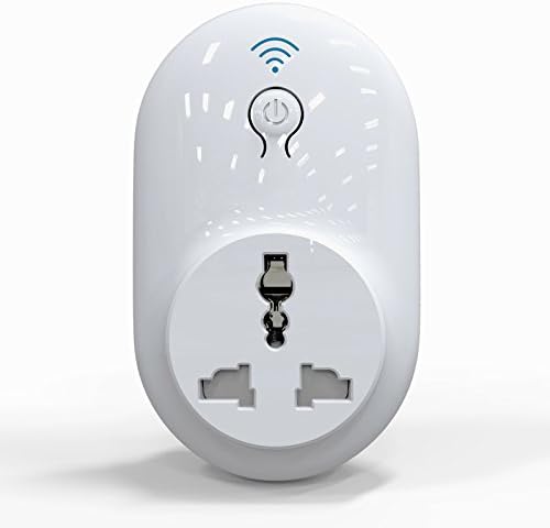 Fuers S72 2.4G WIFI Standalone Wireless Security Smart Socket Timing Plug,APP Remote Cotrol Your Devices From Anywhere (White)