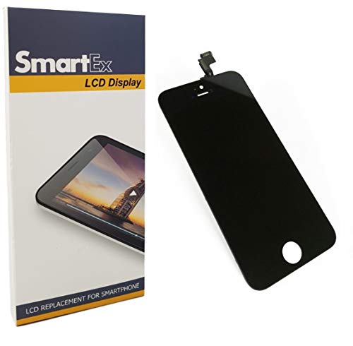 Smartex NEW LCD Display Black compatible with iPhone SE/Retina Display LCD and Glass Touch Screen
