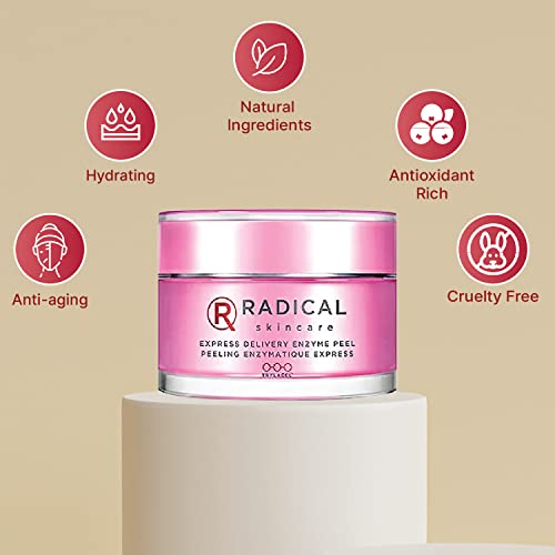 Radical Skincare Express Delivery Facial Enzyme Peel Mask Cleanser