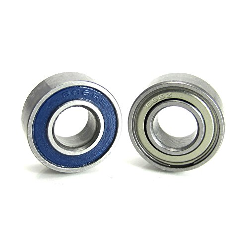 6x13x5mm Precision Ball Bearings ABEC 5 Hybrid Seals BLU (2) 686-RZ