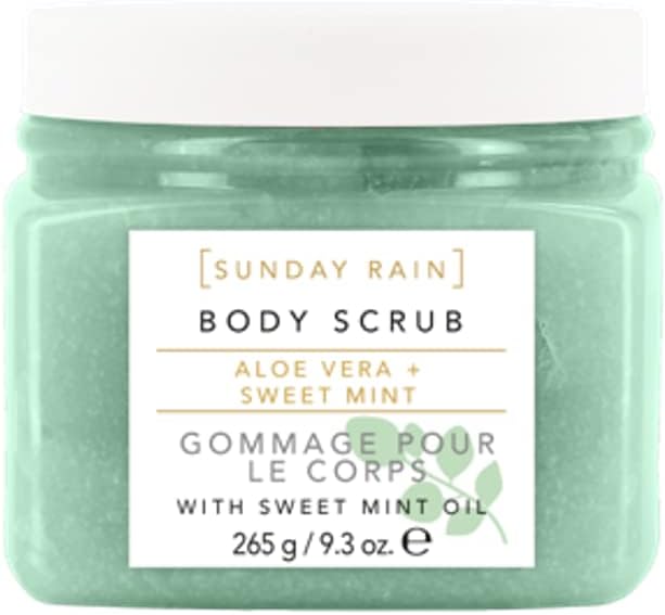 Sunday Rain Aloe Vera & Sweet Mint Polishing Body Scrub 265g Vegan Cruelty-Free