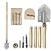 MAXZONE 39” Military Folding Shovel Portable, Shovels Pickax Foldable Tactical Waist Pack Army Surplus Multitool Survival, Camping, Hiking, Backpacking, Fishing, Car Emergency More