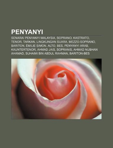 Penyanyi Senarai Penyanyi Malaysia Soprano Kastrato Tenor Tarkan Lingkungan Suara Mezzo Soprano Bariton Emilie Simon Alto Bes Amazon Com Br