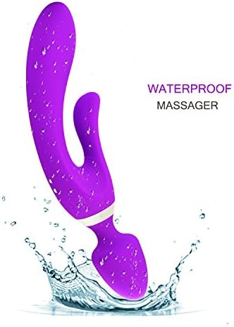 Personal Wand Massager - 3 Massage Heads 10 Pulses - Unique USB Charging & 100% Waterproof - Exclusive Personal Lovely Massager
