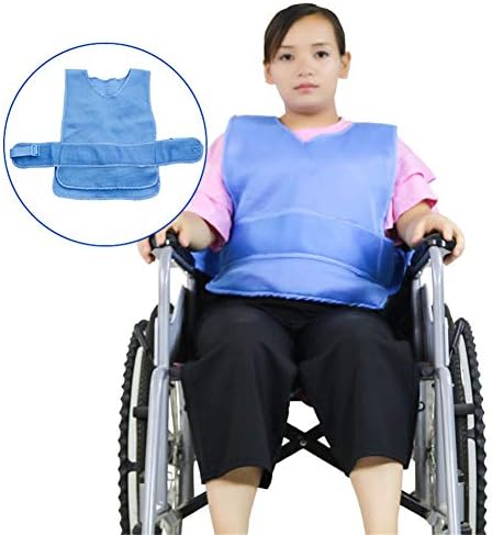 ZHANGZHIYUA Bed Restraints Straps Wheelchairs Seat Belt Medical Restraints,Chest Vest Restraint for Elderly Patients Cares,L