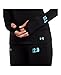 Under Armour Women's UA Base 2.0 Crew Black/Cortez T-Shirt LG (US 12-14)