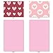 The Best Card Company - 10 Blank Heart Note Cards Boxed (4 x 5.12 Inch) - All Occasion Heartfelt Love Card Assortment - Heartfelt M3058
