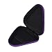 Creazy Gift For Fidget Hand Spinner Triangle Finger Toy Focus ADHD Autism Bag Box Case (Purple)