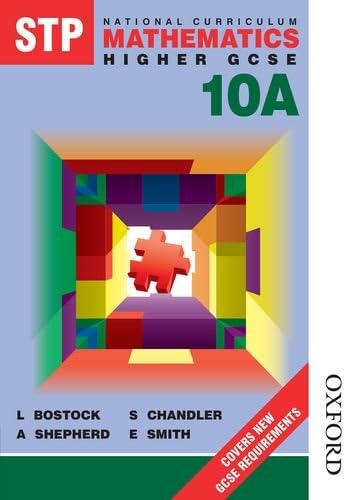 Stp National Curriculum Mathematics 10a Pupil Book (Stp Maths)