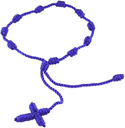 4031270 Set of 3 Bracelets Blue Decenario Pulseras Knotted Thread Cross Bracelet Hip Hop Kanye West