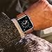 ZEIGER 38MM 40MM or 42MM 44MM Calfskin Leather Band for All iwatch Versions Variety of Styles and Colors Genuine Leather Watches Strap for IWatch Sport, Edition, Series 4, Series 3, Series 2, Series 1