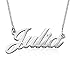 925 Sterling Silver Personalized Name Necklace