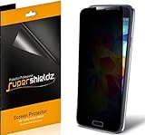 [2 Pack] Supershieldz- Privacy Anti-Spy Screen Protector Shield For Samsung Galaxy S5 + Lifetime Replacements Warranty - Retail Packaging