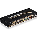 Portta AHD to HDMI + CVBS + VGA + Component + AHD Converter Upscaler 720P/1080P for HDMI/VGA/YPbPr Enabled Display, 480i(NTSC) / 576i(PAL) for CVBS Output up to 500m