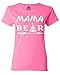 Shop4Ever Mama Bear Teepee Women's T-Shirt Mother's Day Shirts