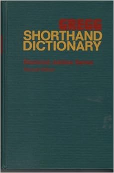 Gregg Shorthand Dictionary (Diamond jubilee series) Gregg Shorthand Dictionary (Diamond jubilee series)