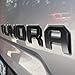 Aukee Tailgate Letters for Toyota Tundra 2014 2015 2016 2017 2018 2019 Emblem Inserts 3D Raised Metal (Matte Black)