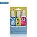 Pacifier Clip 3 Pack Baby Pacifier Holder Modern Design Teething Holder for Baby