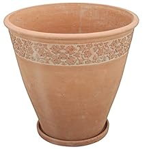 A&B Home D0395 Prato - Macetero Redondo, tamaño Mediano